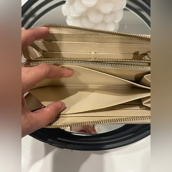 Louis Vuitton Damier Azur Zippy Zip Around Long Wallet purse - Picture 9 of 13